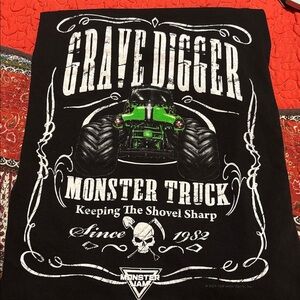 Delta Black Monster Truck Tee